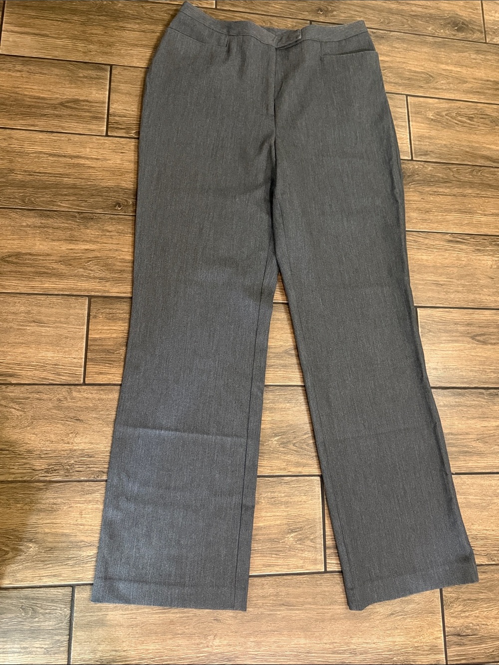 INC International Concepts Gray Straight Leg Pants Women’s Size 10